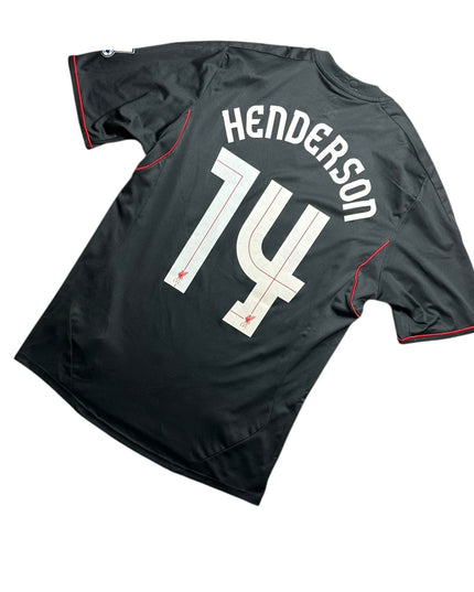 Liverpool Football Shirt Away 2011/2012 Henderson 14 (M)