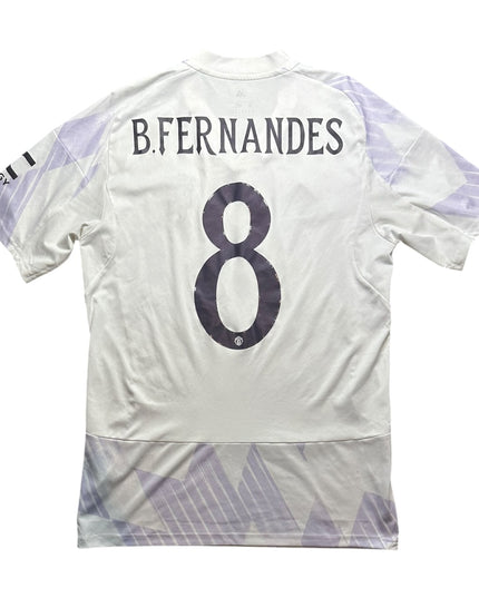 Manchester United Football Shirt Away 2025/2026 B.Fernandes 8 (M)