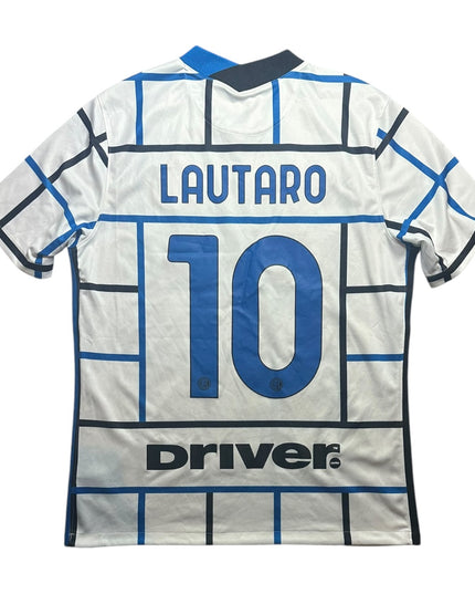 Inter Milan Football Shirt 2020/2021 Away Lautaro 10 (L)