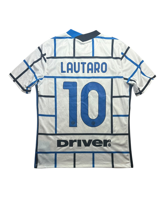 Inter Milan Football Shirt 2020/2021 Away Lautaro 10 (L)