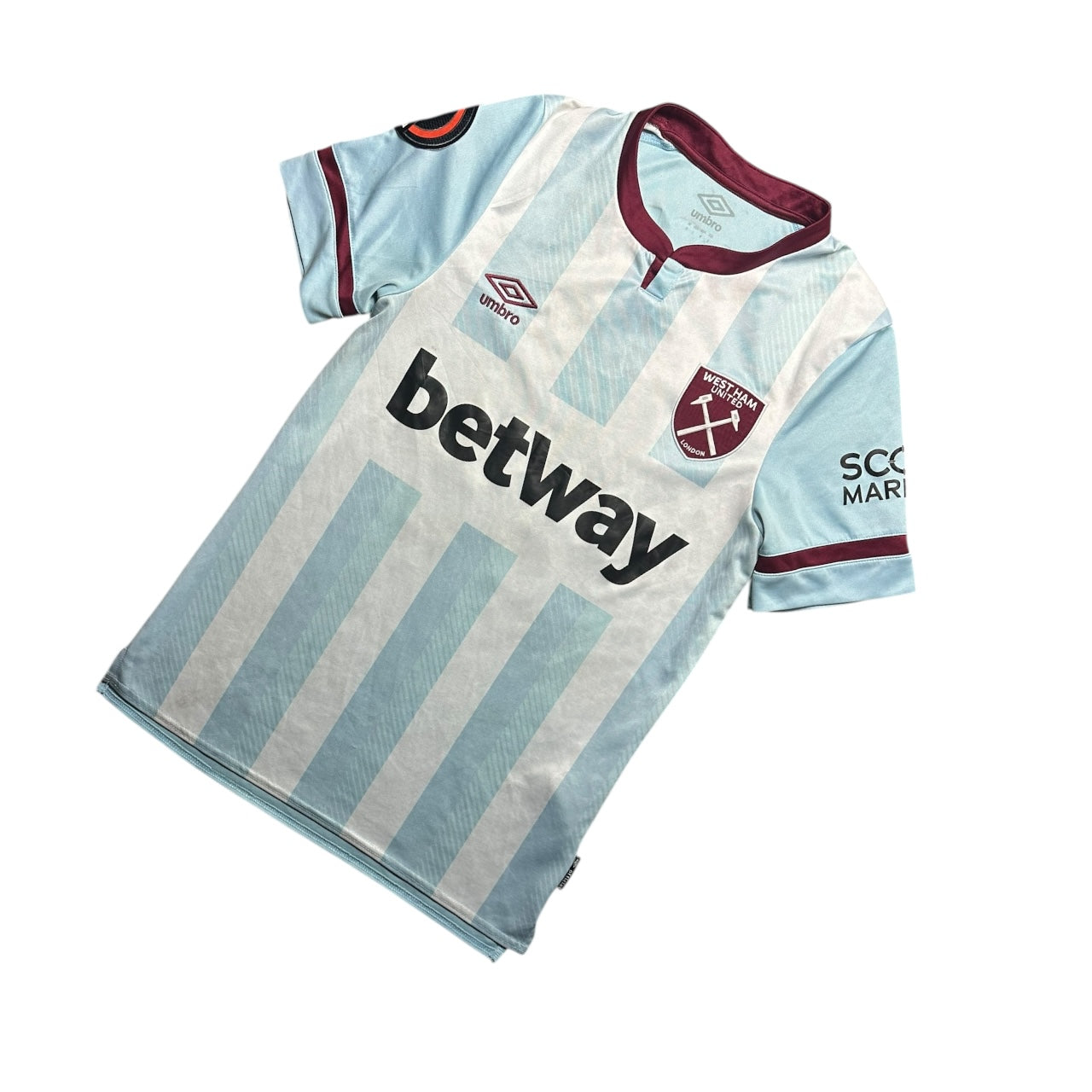 West Ham Football Shirt 2021/2022 Away Rice 41 (S)