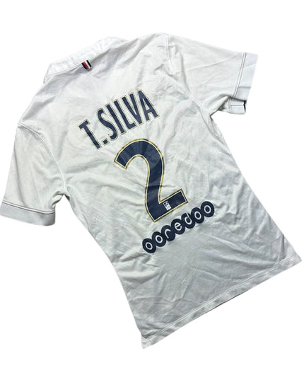Paris Saint Germain Football Shirt 2014/2015 Away T.Silva 2 Player Issue (S)