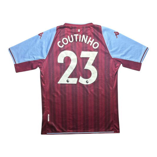 Aston Villa Football Shirt 2021/2022 Home Coutinho 23 (L)