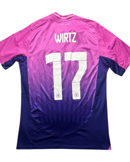Germany Football Shirt Away 2024/2025 Wirtz 17 (M)