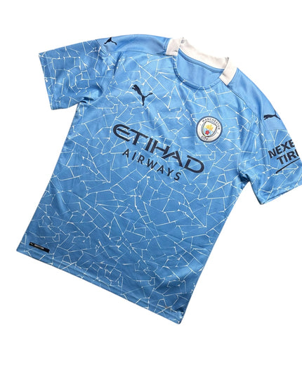 Manchester City Football Shirt Home 2020/2021 Kun Aguero 10 (M)