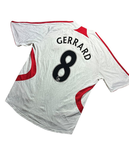 Liverpool Football Shirt 2007/2008 Away Gerrard 8 (L)