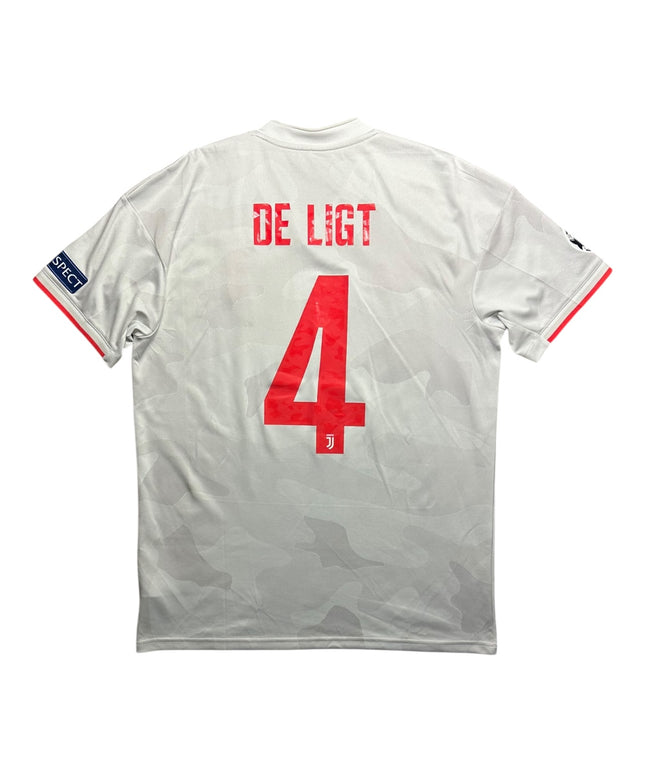 Juventus Football Shirt 2019/2020 Away De Ligt 4 UCL (L)