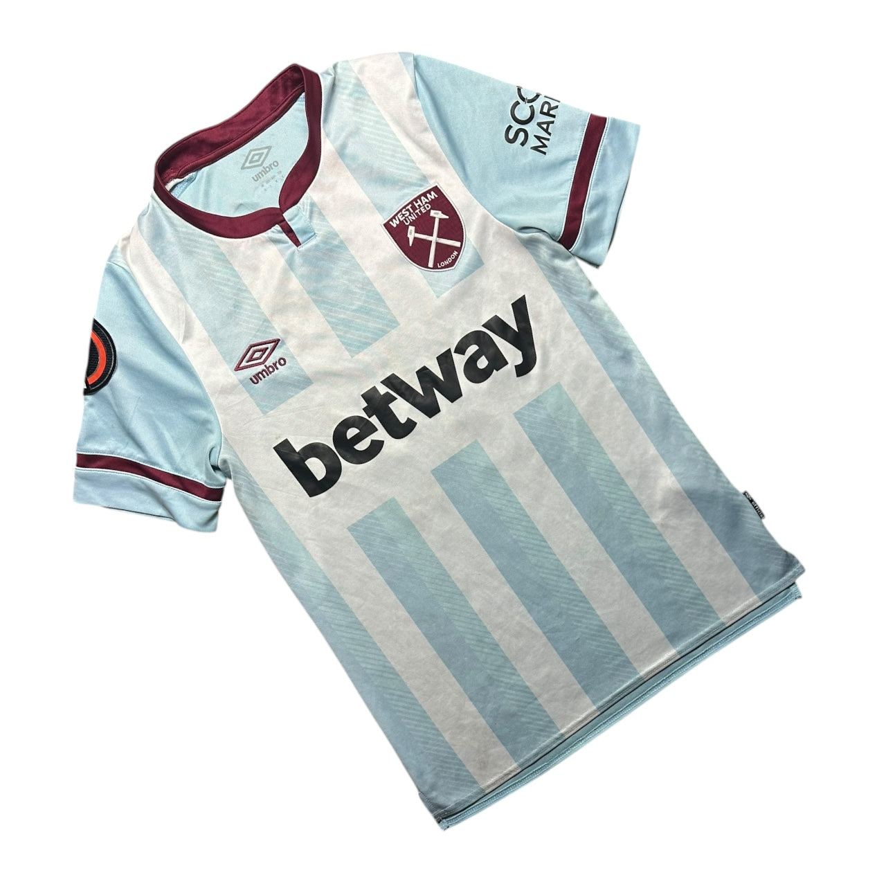 West Ham Football Shirt 2021/2022 Away Rice 41 (S)