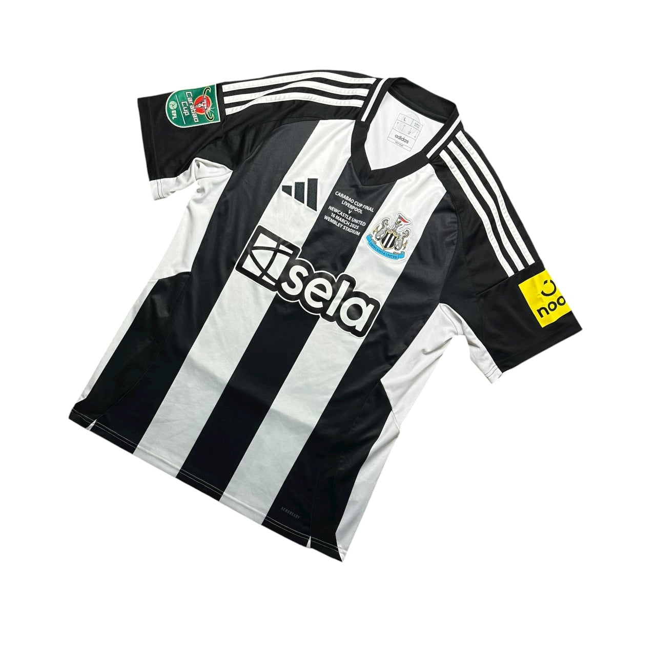 Newcastle Football Shirt Home 2024/2025 Carabao Cup Final Limited Edition (L)