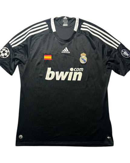 Real Madrid Football Shirt 2008/2009 UCL Third (XXL)