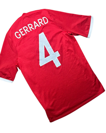 England Football Shirt 2010/2011 Away Gerrard 4 (S)