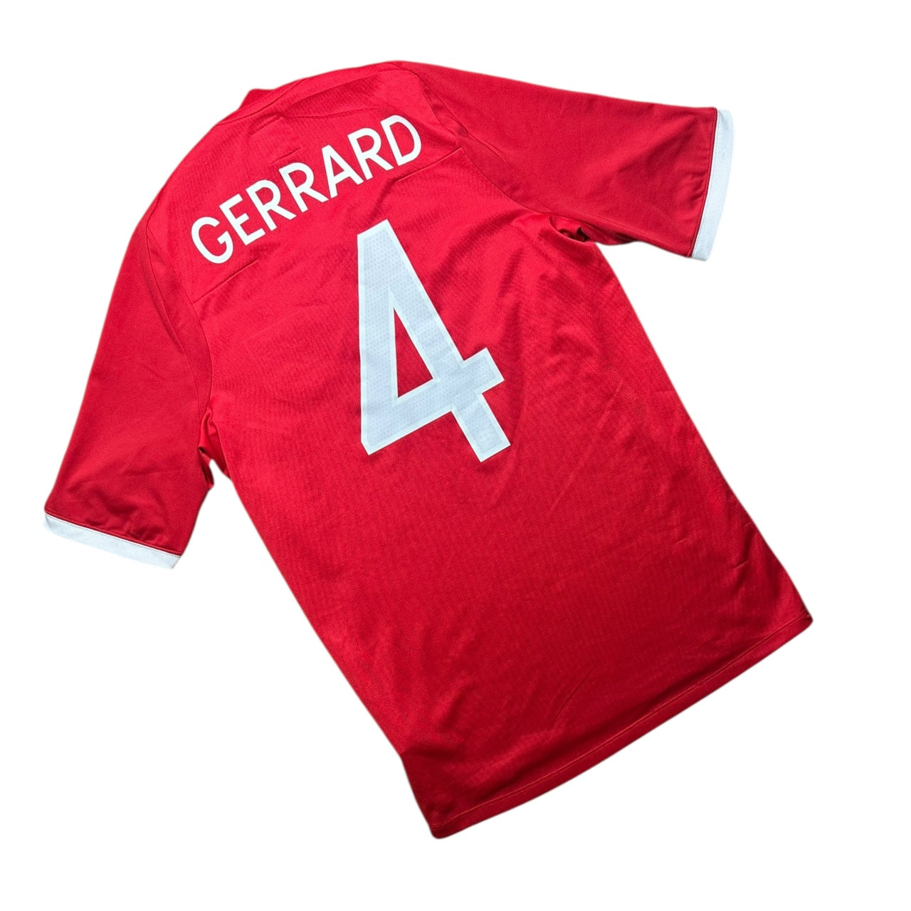England Football Shirt 2010/2011 Away Gerrard 4 (S)