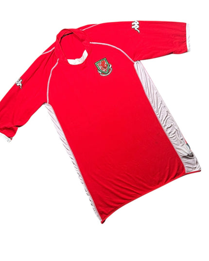 Wales Football Shirt 2002 Home (XXL)