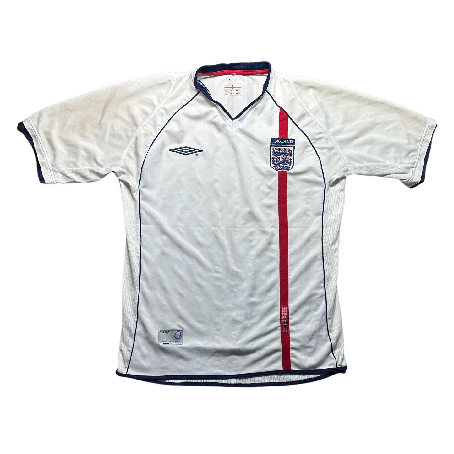 England 2002 Home Football Shirt