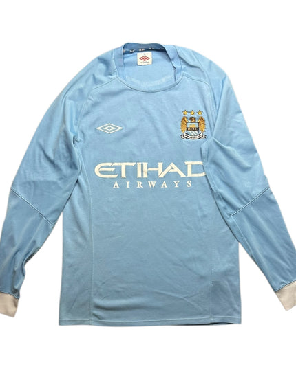Manchester City Football Shirt 2010/2011 Home Kolarov 13 (S)