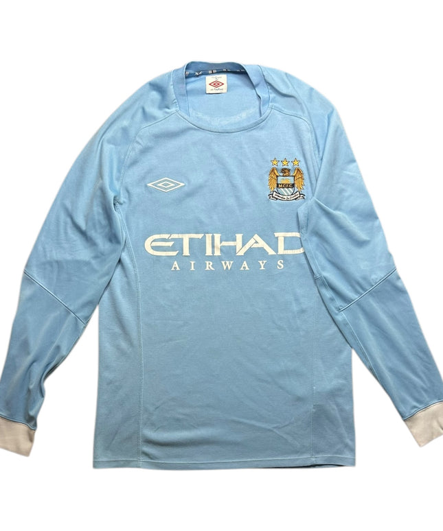 Manchester City Football Shirt 2010/2011 Home Kolarov 13 (S)