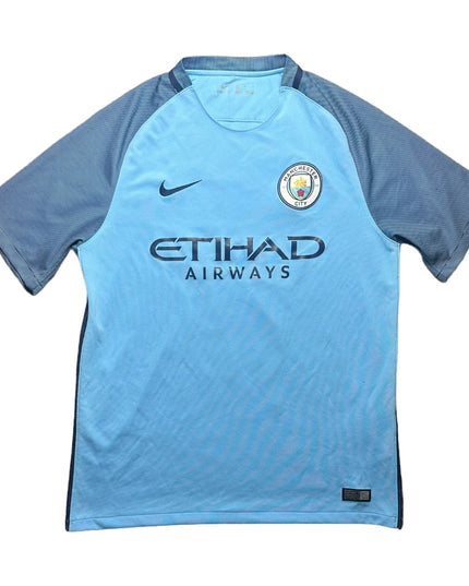 Manchester City 2017/2018 Home Football Shirt De Bruyne (17)