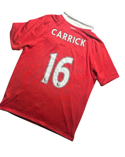 Manchester United Football Shirt Home 2010/2011 Carrick 16 (L)