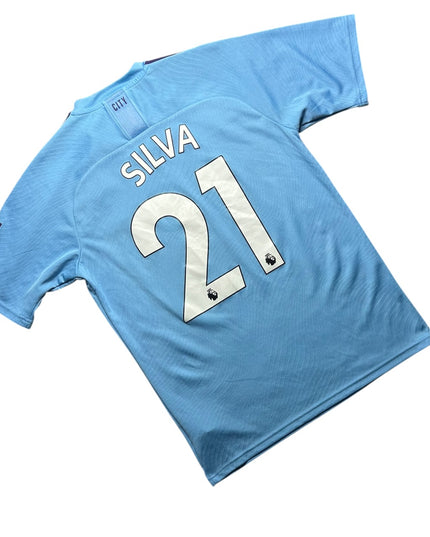 Manchester City Football Shirt Home 2019/2020 Silva 21 (M)