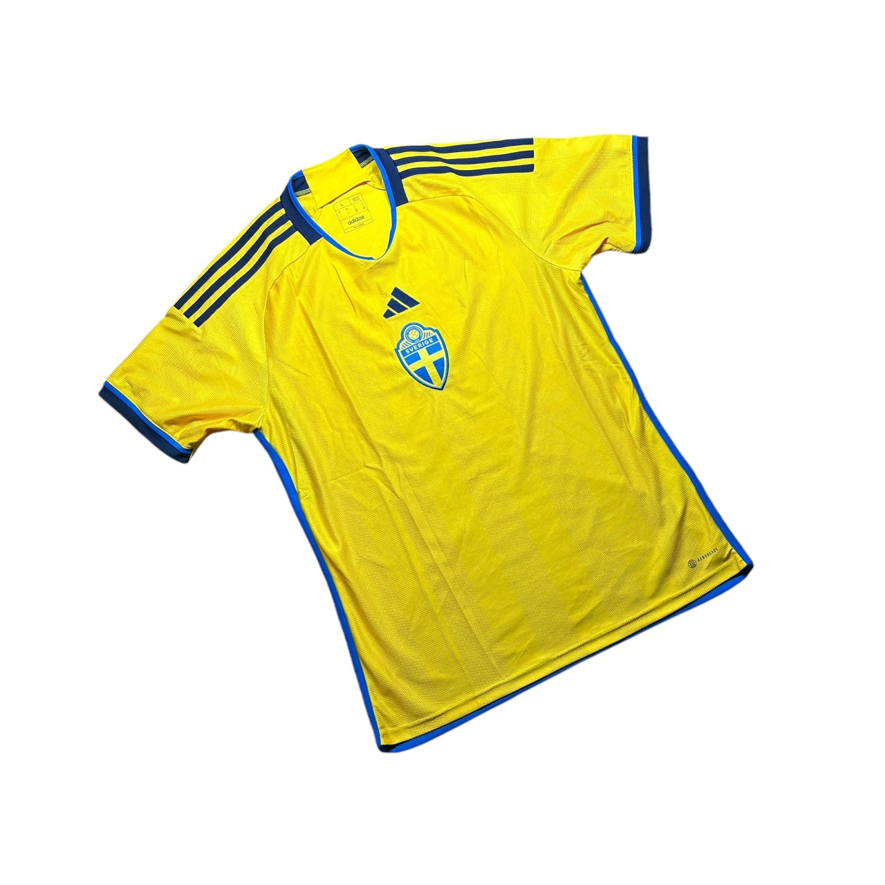 Sweden Football Shirt 2022 Home (L)