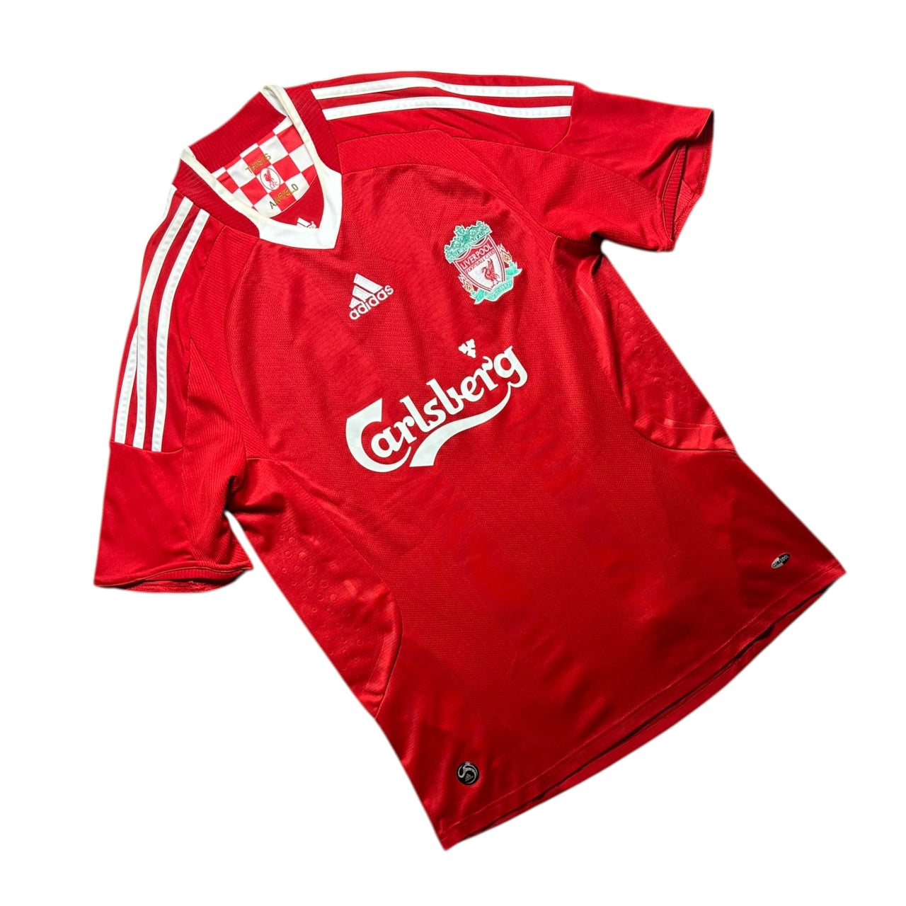 Liverpool Football Shirt 2008/2010 Home Keane 7 (M)