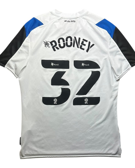 Derby County Football Shirt 2021/2022 Home Rooney 32 (L)