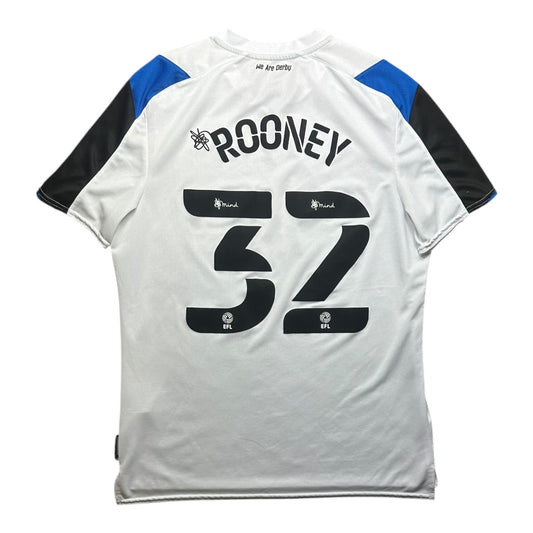 Derby County Football Shirt 2021/2022 Home Rooney 32 (L)