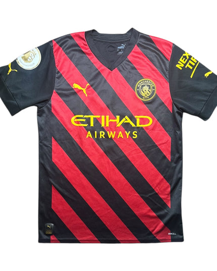 Manchester City Football Shirt 2022/2023 Away Haaland 9 (M)