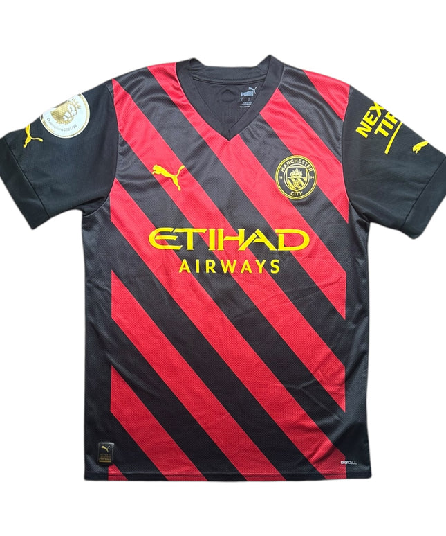 Manchester City Football Shirt 2022/2023 Away Haaland 9 (M)