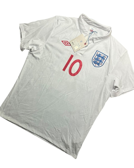 England Football Shirt Home 2010 Rooney 10 BNWT (L)
