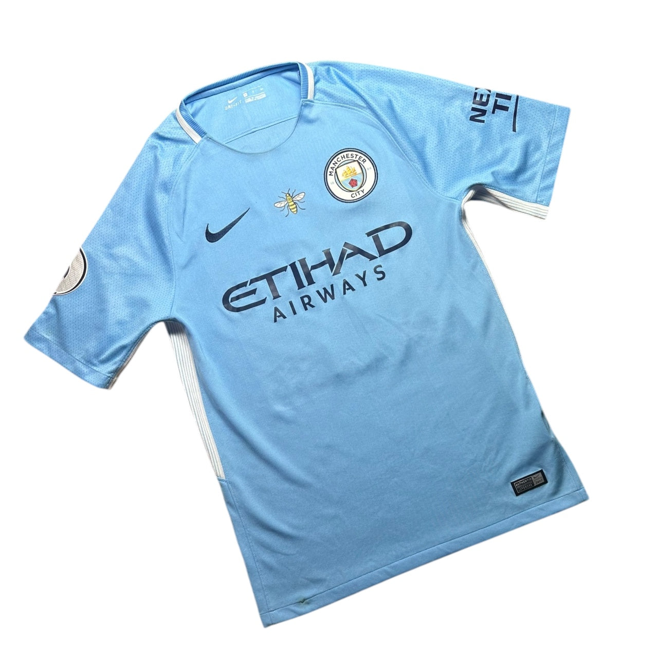 Manchester City Football Shirt 2017/2018 Home Walker 2 (S)