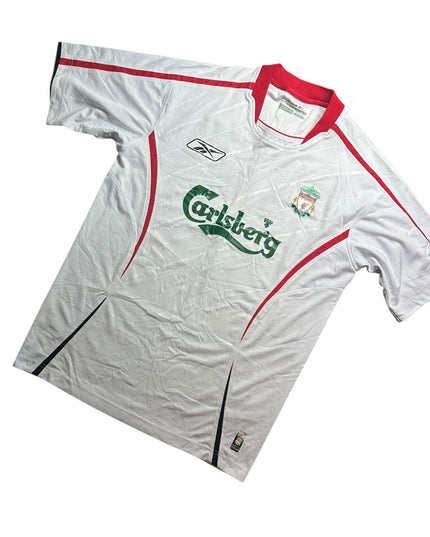 Liverpool Football Shirt Away 2005/2006 Gerrard 8 (M)
