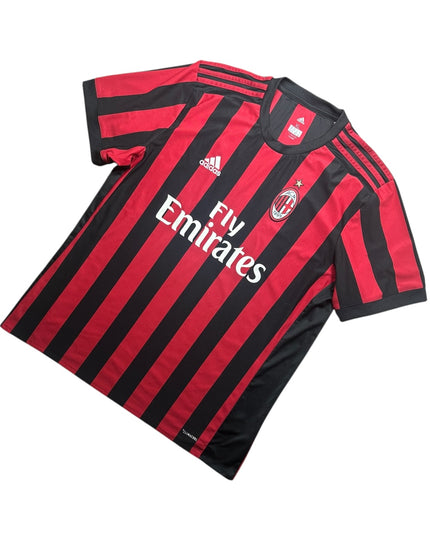 AC Milan Football Shirt 2017/2018 Home (XL)