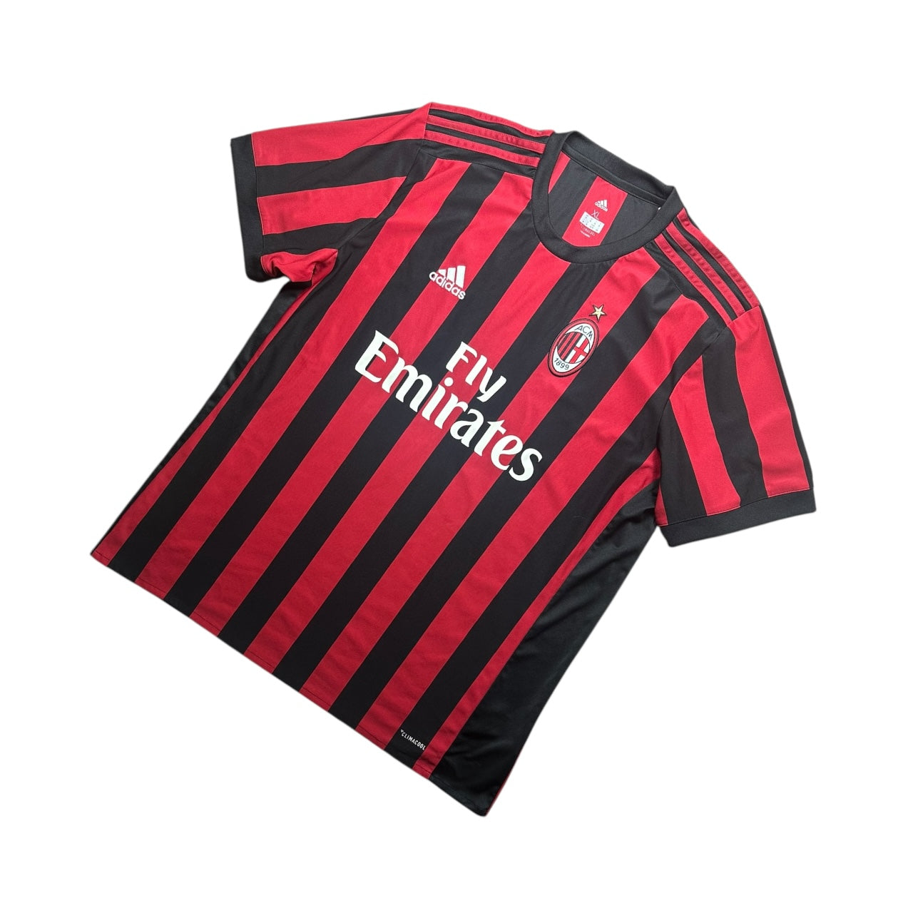 AC Milan Football Shirt 2017/2018 Home (XL)
