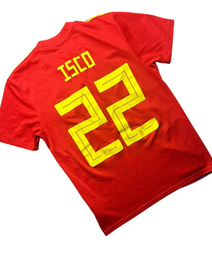 Spain Football Shirt Home 2017/2019 Isco 22 (S)