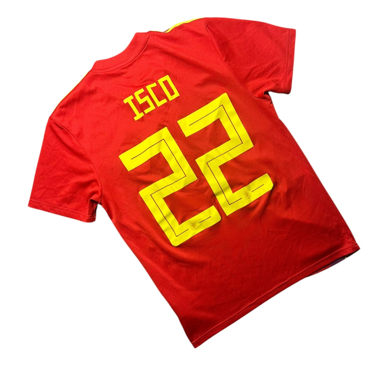 Spain Football Shirt Home 2017/2019 Isco 22 (S)