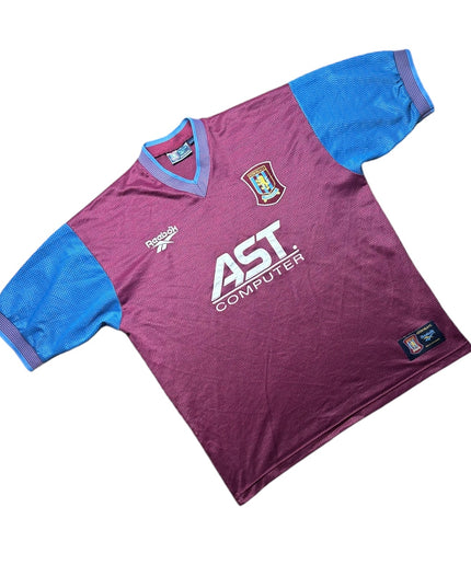 Aston Villa Football Shirt 1997/1998 Home (L)