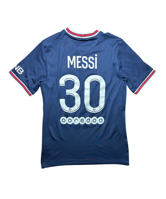 Paris Saint Germain 2021/2022 Home Football Shirt Messi (30)