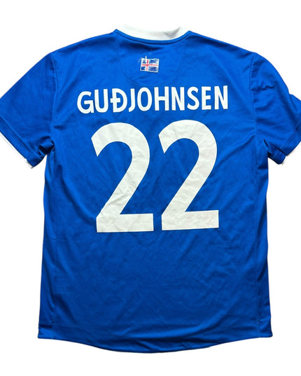 Iceland Football Shirt Hone 2016/2018 Gudjohnsen 22 (M)