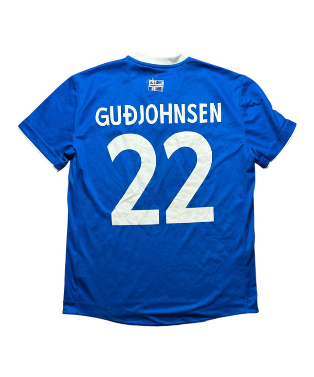 Iceland Football Shirt Hone 2016/2018 Gudjohnsen 22 (M)
