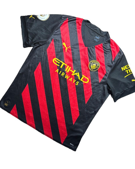 Manchester City Football Shirt 2022/2023 Away Haaland 9 (XL)
