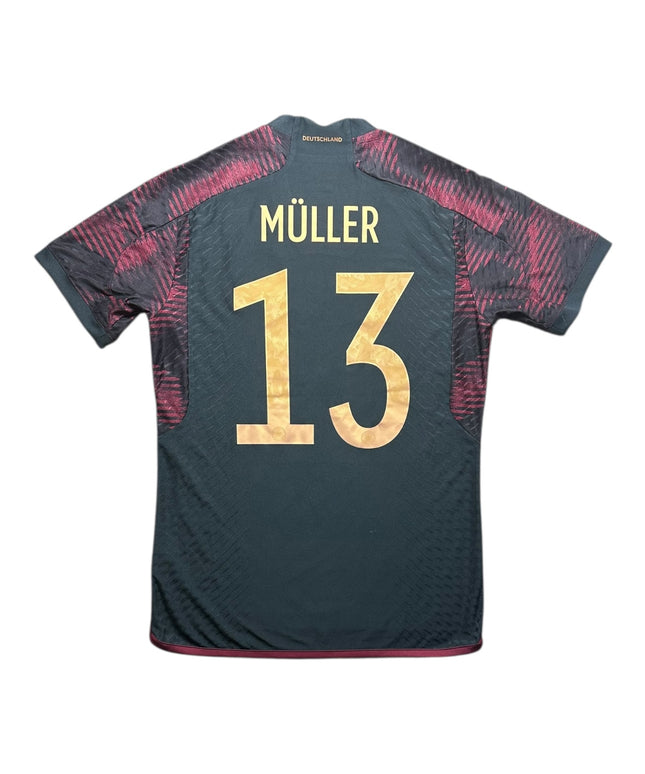Germany Football Shirt Away 2022/2023 Muller 13 Heat RDY (M)