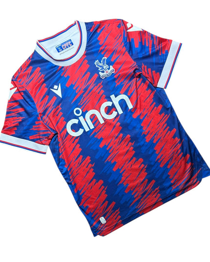 Crystal Palace Football Shirt Home 2022/2023 Olise 10 Signed (M)