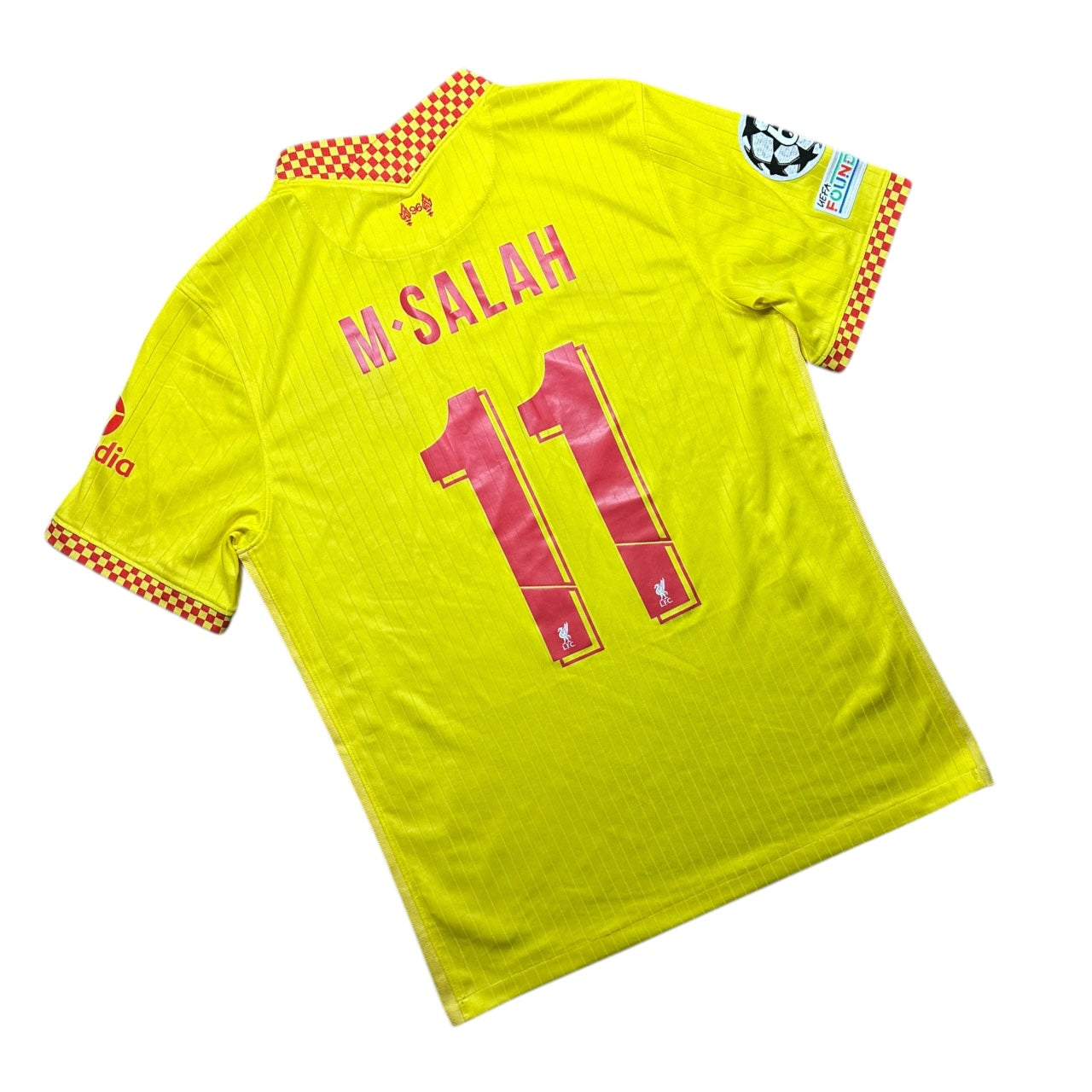 Liverpool Football Shirt 2021/2022 Third Salah 11 UCL (L)