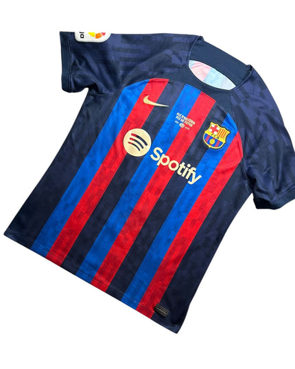 Barcelona Football Shirt Home 2022/2023 Lewandowski 9 (L)