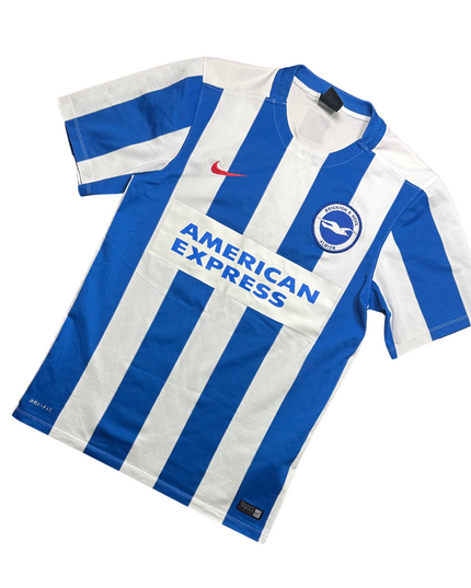 Brighton 2016/2017 Home Football Shirt White (7)