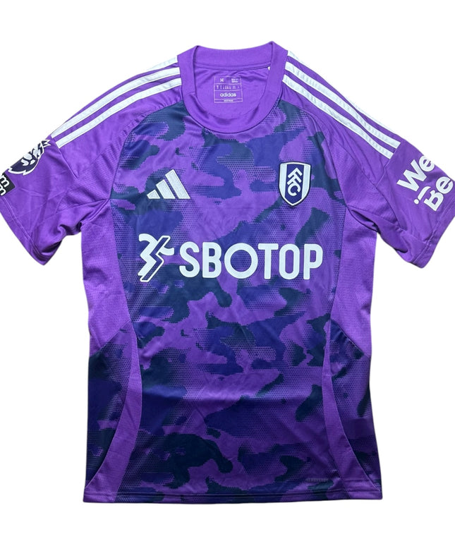 Fulham Football Shirt Third 2024/2025 Reiss Nelson 19 (M)