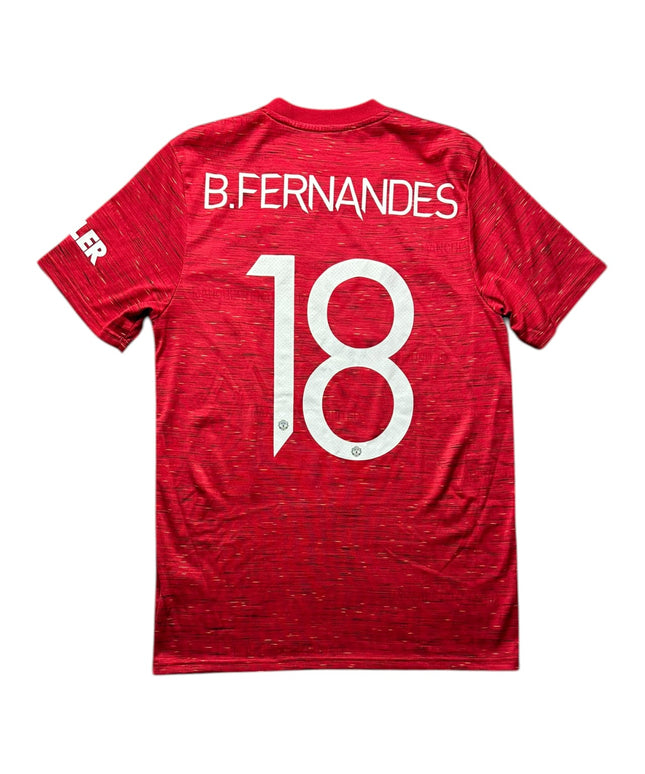 Manchester United Football Shirt Home 2020/2021 B.Fernandes 18 (M)