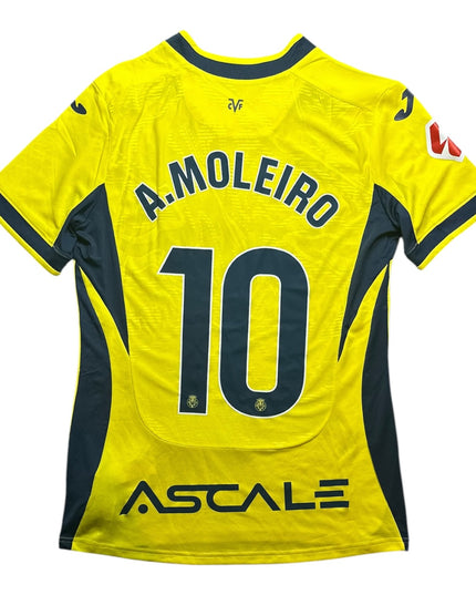 Villarreal Football Shirt Home 2026/2027 A.Moleiro 10 (M)