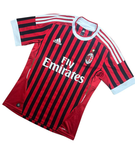 AC Milan Football Shirt 2011/2012 Home (S)